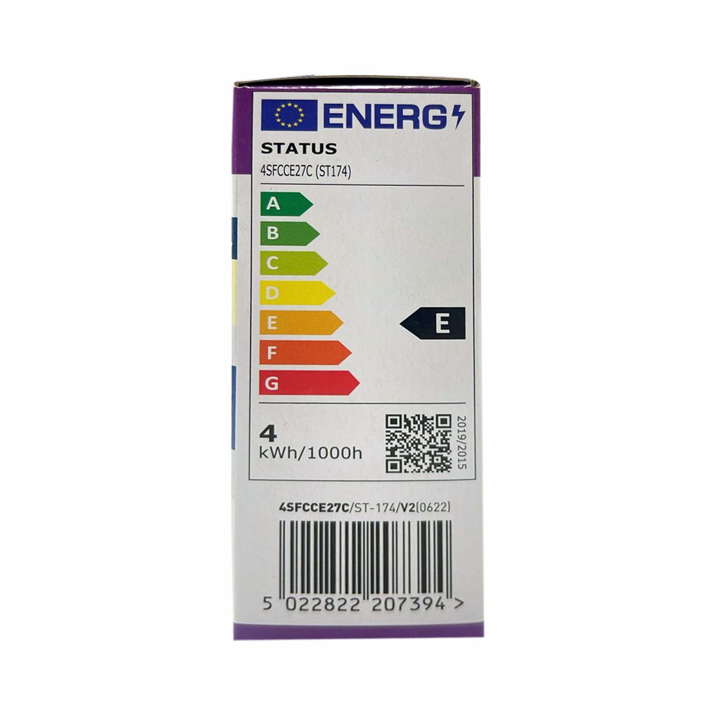 LED Candle Light Bulb E27 ES 4 Watt Filament Cool White