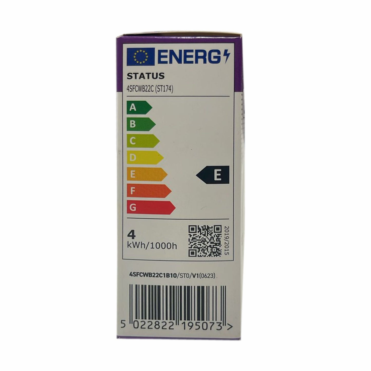 LED Candle Light Bulb B22 BC 4 Watt Filament Warm White