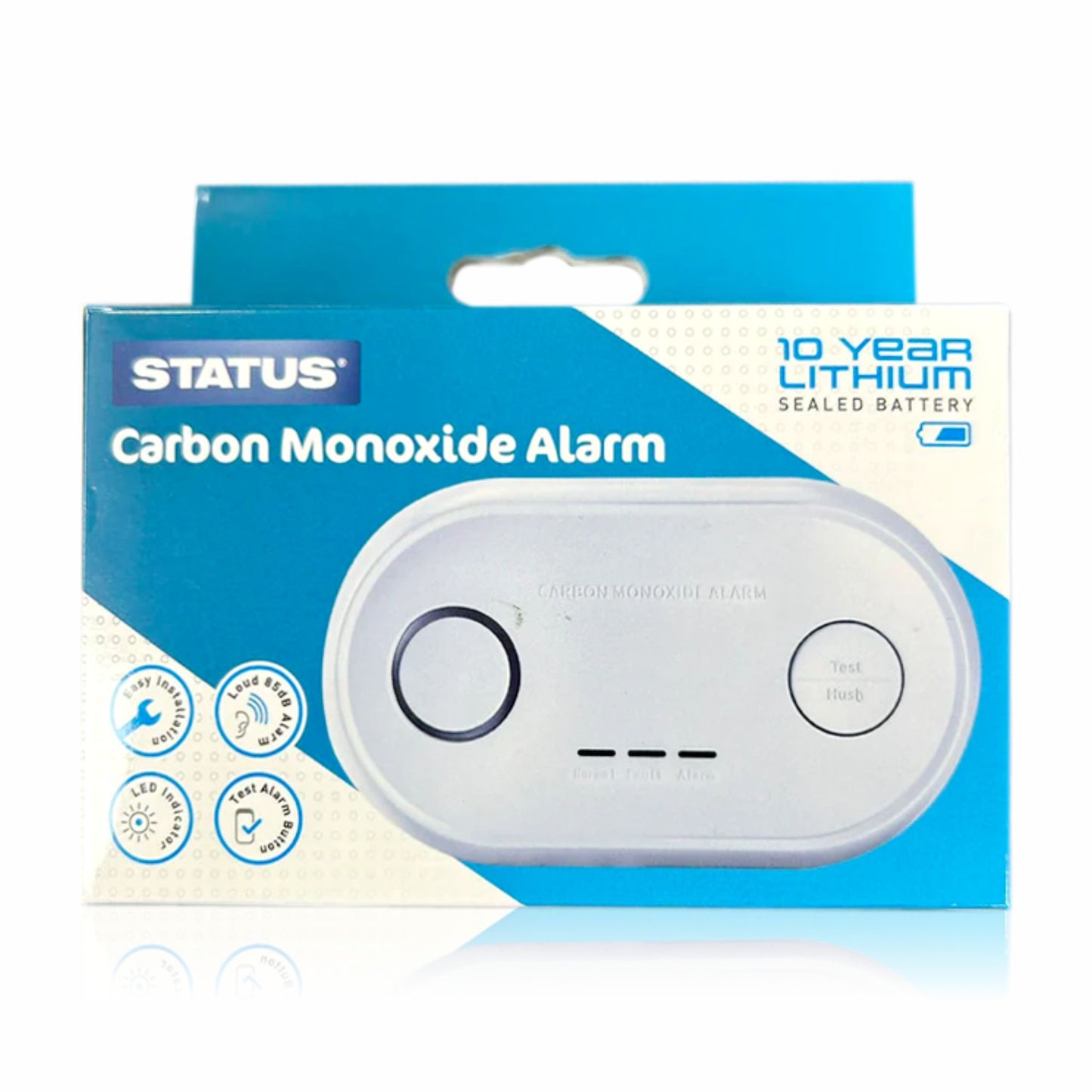 Carbon Monoxide Alarm With Sealed Battery