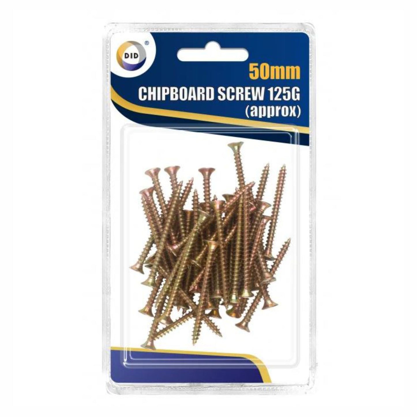 Chipboard Screws 50mm 125g Approx