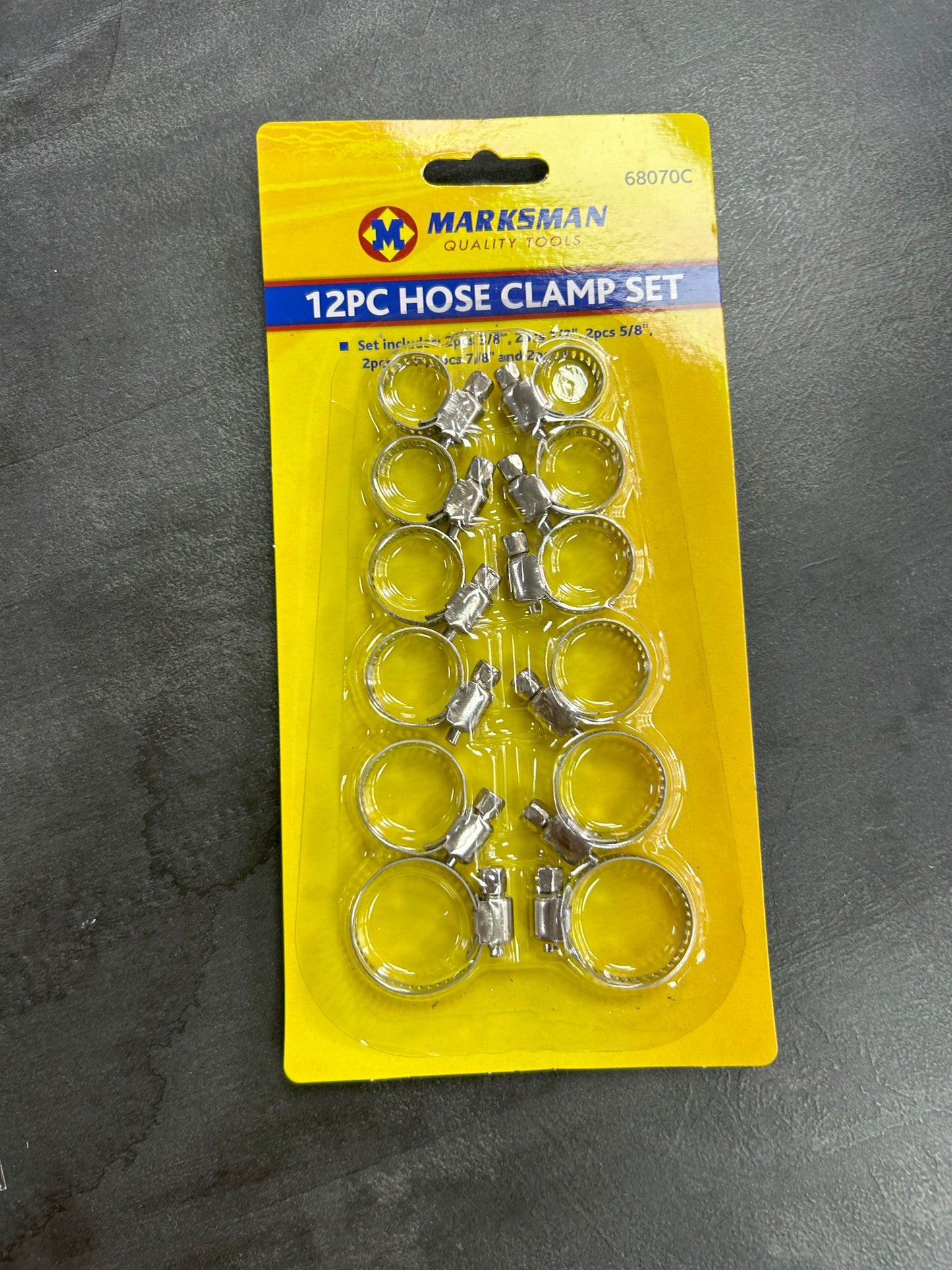 Hose Clamp Set 12pc