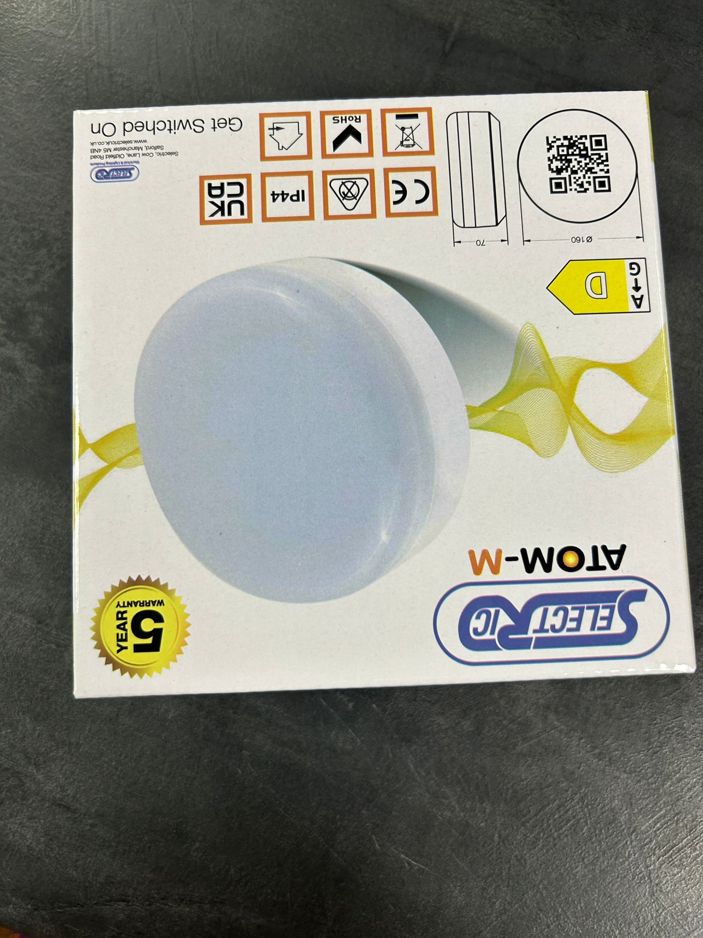 LED Bulkhead Light 230V IP44 7W