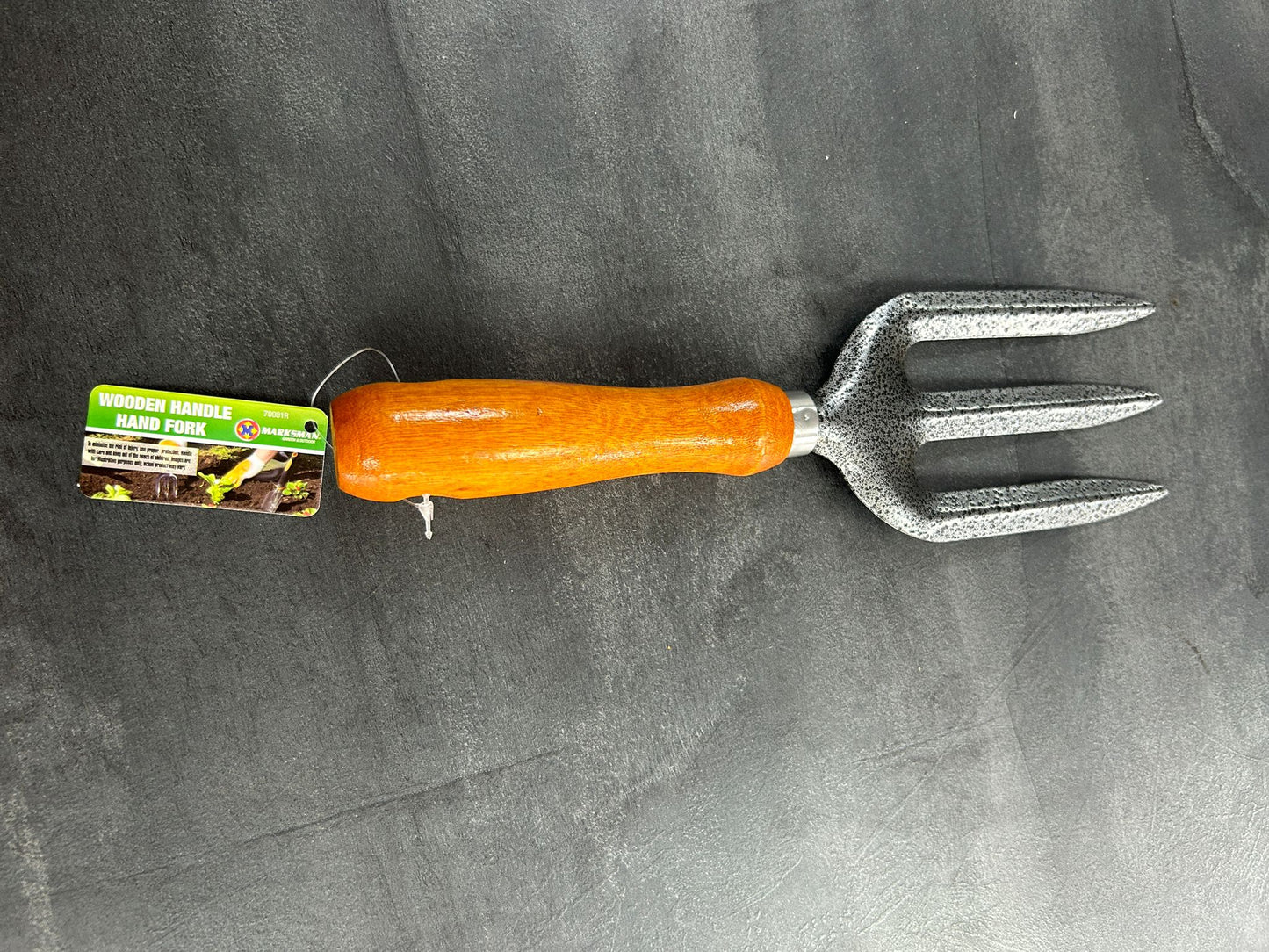 Wooden Handle Hand Fork