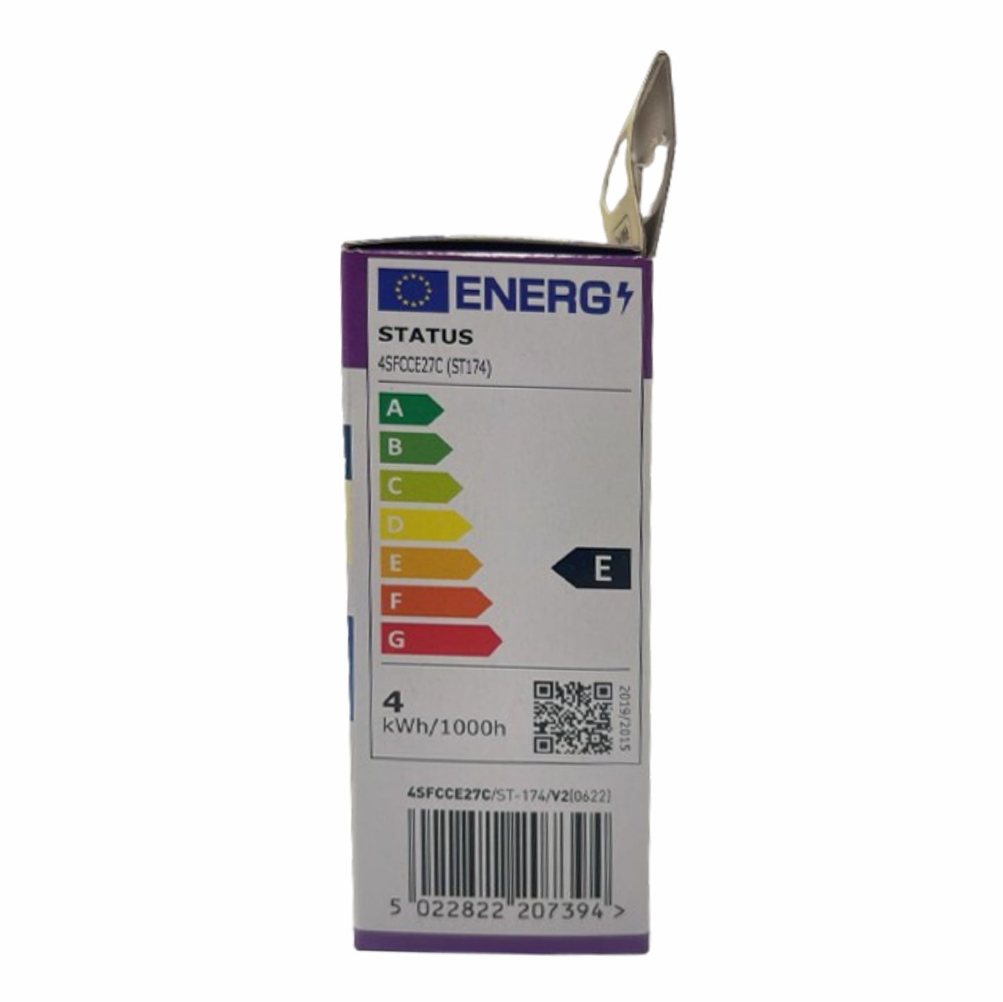 LED Candle Light Bulb E27 ES 4 Watt Filament Cool White