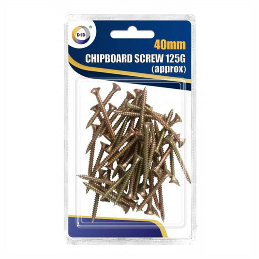 Chipboard Screws 40mm 125g Approx