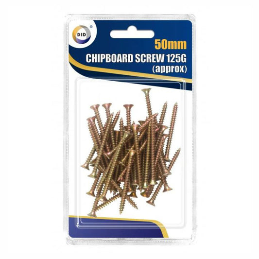 Chipboard Screws 50mm 125g Approx