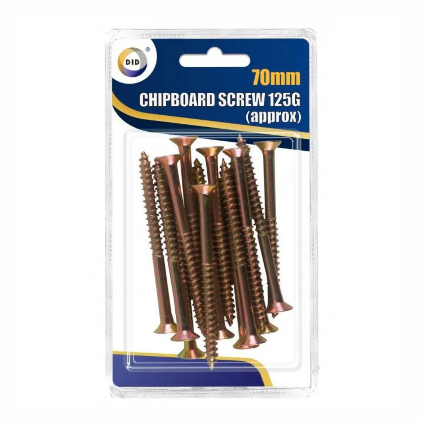 Chipboard Screws 70mm 125g Approx
