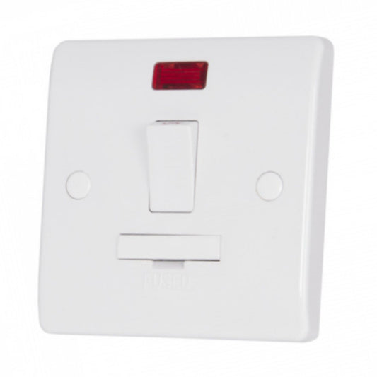 Double Pole Fused Connection Unit 13 Amp Switched