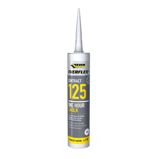 Everflex Contract 125 One Hour Caulk White