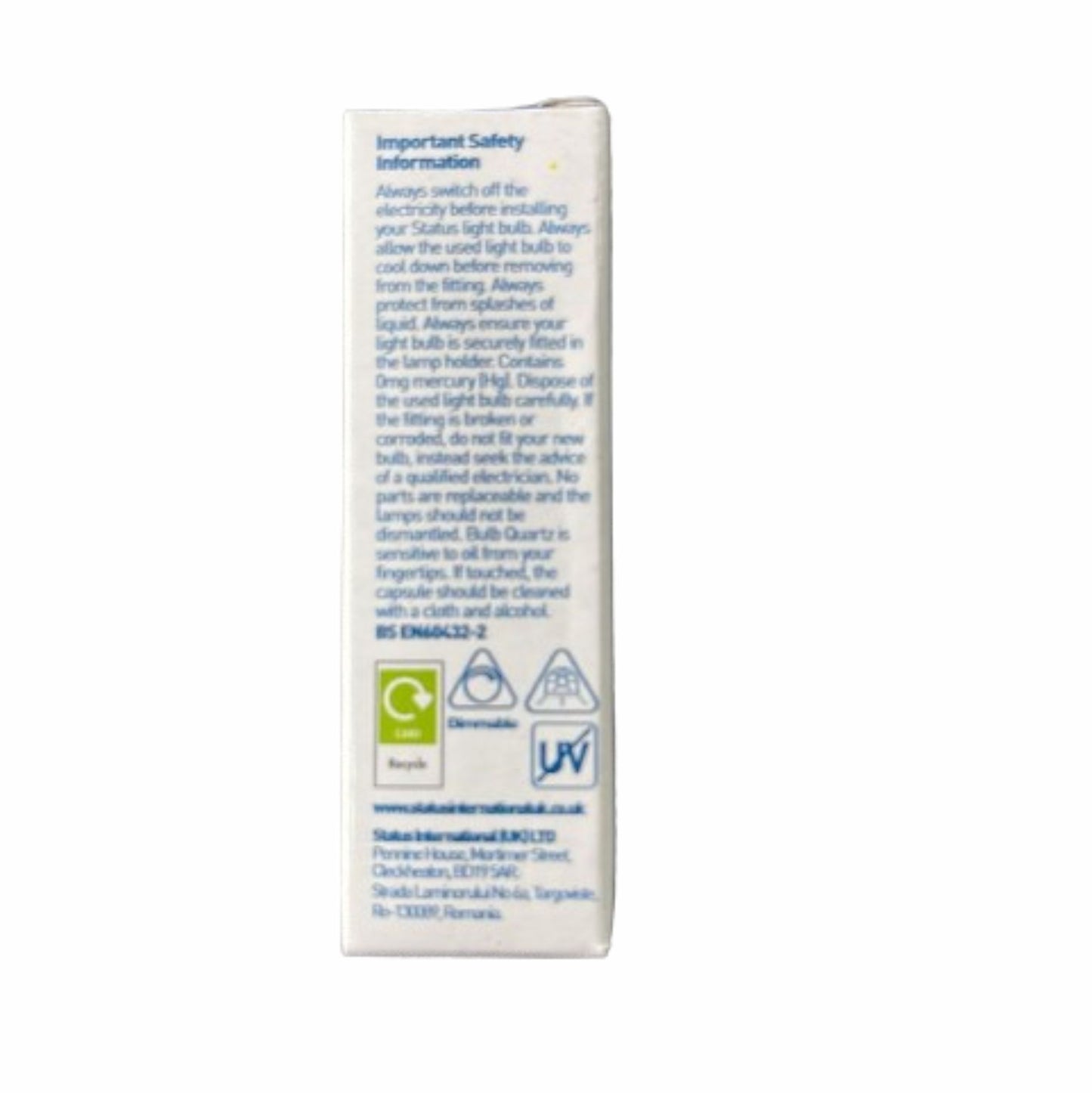 LED Capsule Light Bulb G9 18 Watt Dimmable Warm White