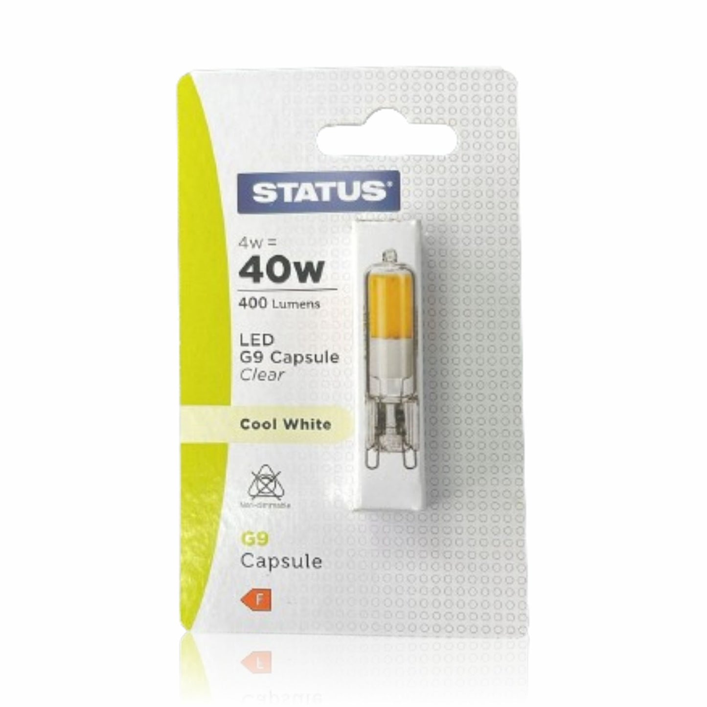 LED Capsule Light Bulb G9 4 Watt Cool White