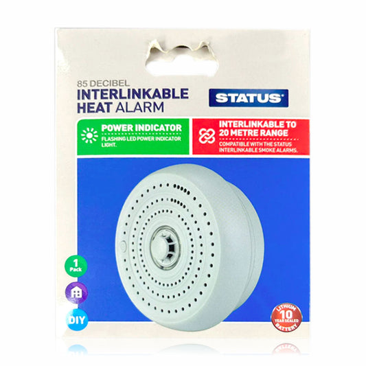 INTERLINKABLE HEAT Alarm Flashing LED Power Indicator Light