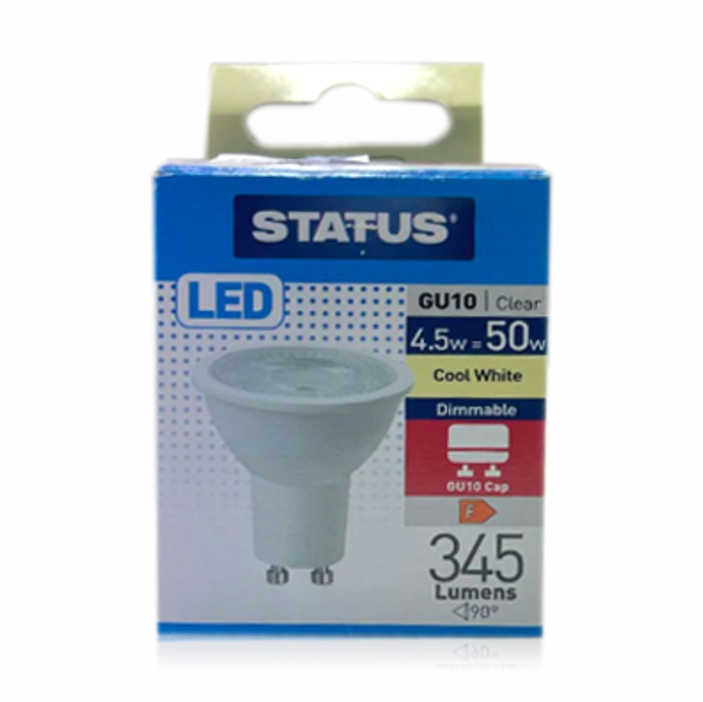 LED Dimmable Spot Light Bulb GU10 4.5 Watt Cool White