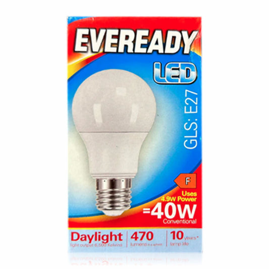LED GLS Light Bulb E27 4.9 Watt Day Light