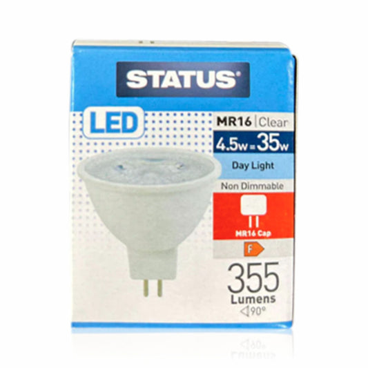 LED Spot Light Bulb GU5.3 MR16 4.5 Watt Day White