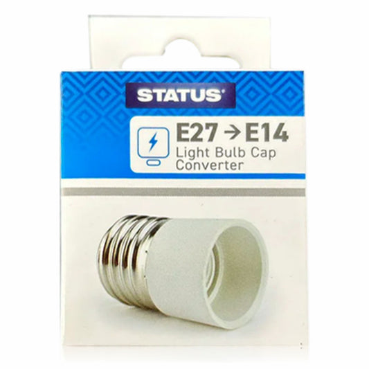 Light Bulb Cap Converter E27 Large Edison Screw to E14 Small Edison Screw