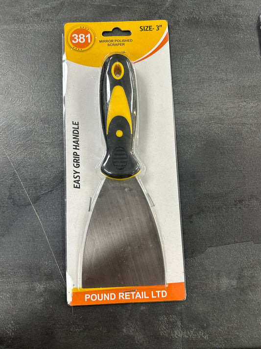 Mirror Polished Scraper Size 3"