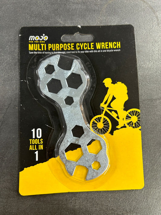 Multi Purpose Cycle Wrench 10 Tools All In 1