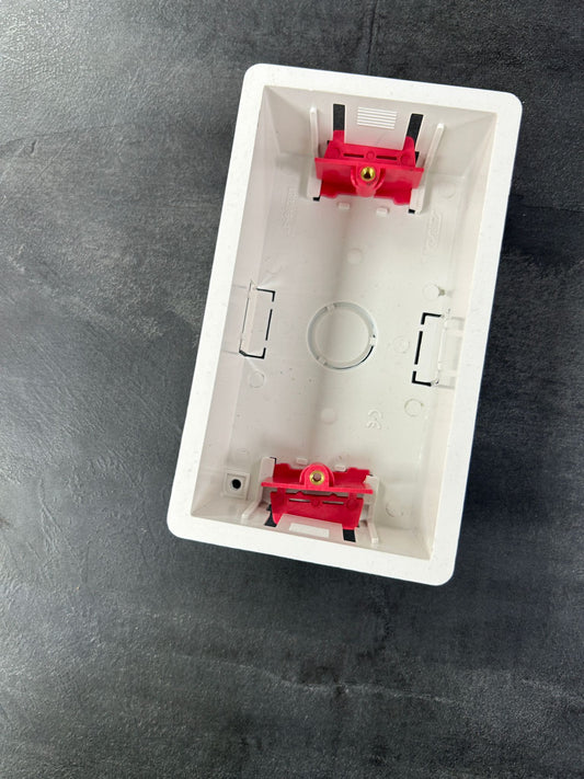 Plastic 2G Box 47mm